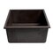 Alfi Brand Chocolate 24" Undermount Sgl Bowl Granite Composite Kitchen Sink AB2420UM-C - alternate 9